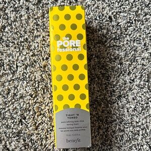 Benefit POREfessional Toning Foam in Yellow Polka Dot